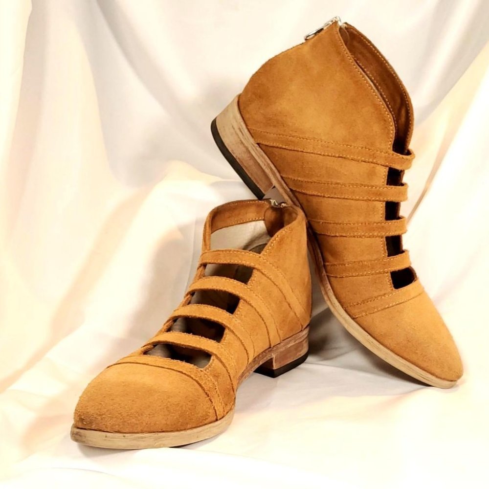 Free People Swept Away Ankle Booties (USED)